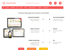 Tablet Screenshot of hostcms.org